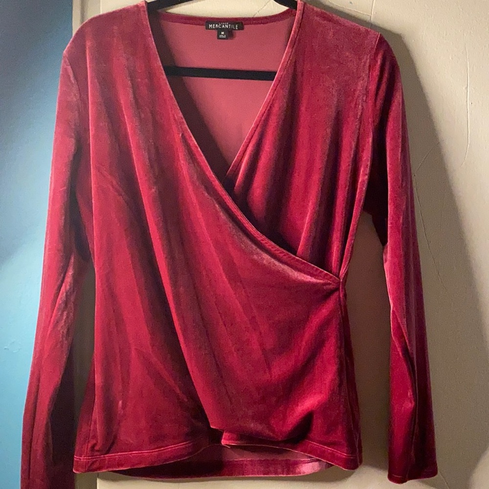 J Crew women’s size medium crisscross top